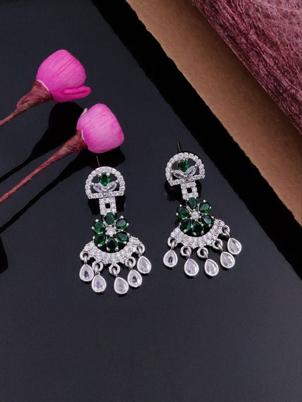 Diamond Dew Drops Earrings