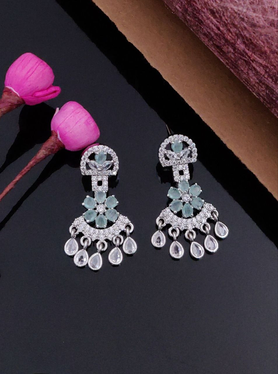 Diamond Dew Drops Earrings