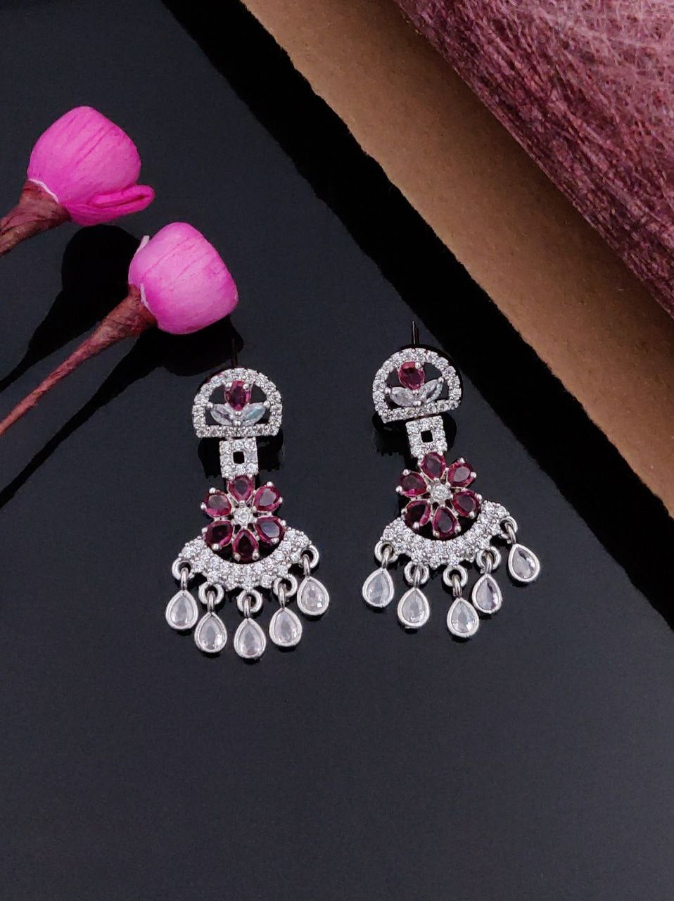 Diamond Dew Drops Earrings