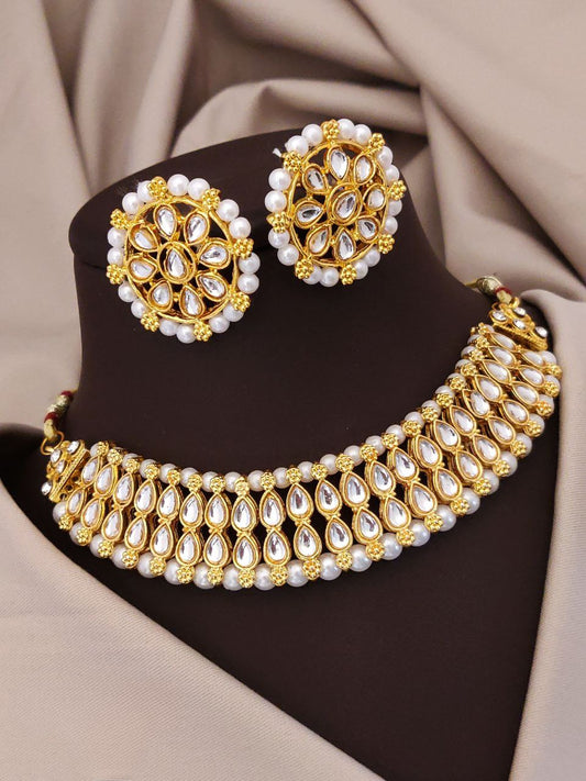 Celestial Rajvadi Choker Set